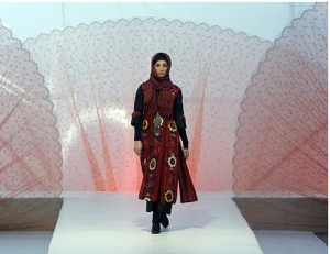 Tehran fashion show.