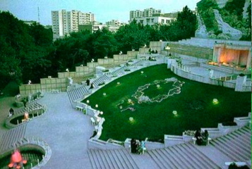 A beautiful garden of modern Tehran. Please click on the link below to see many other terrific photos from Iran.
